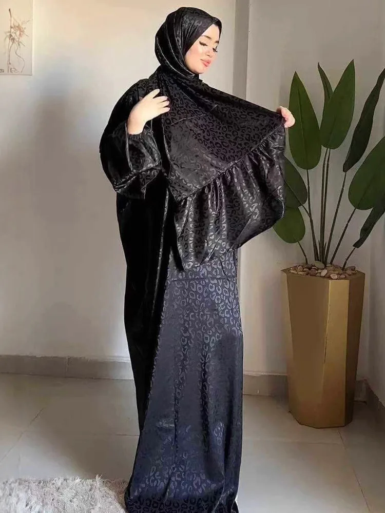 

Ramadan Dubai Abaya Khimar Jalabiya Eid Djellaba Women Muslim Hijab Dress Kebaya Morocco Kaftan Islam Clothing Vestidos Caftan