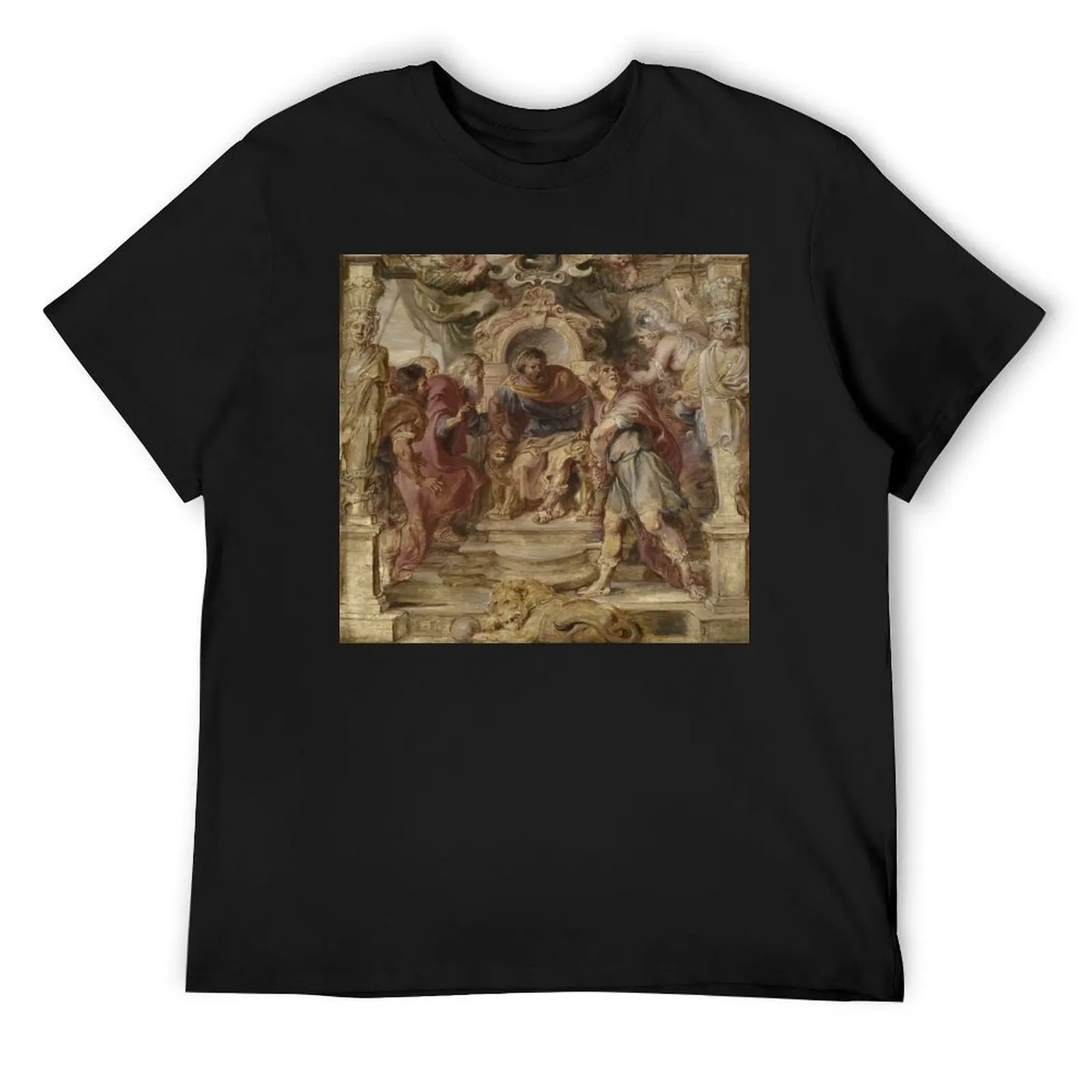 The Wrath of Achilles T-Shirt anime clothes Aesthetic clothing mens champion t shirts