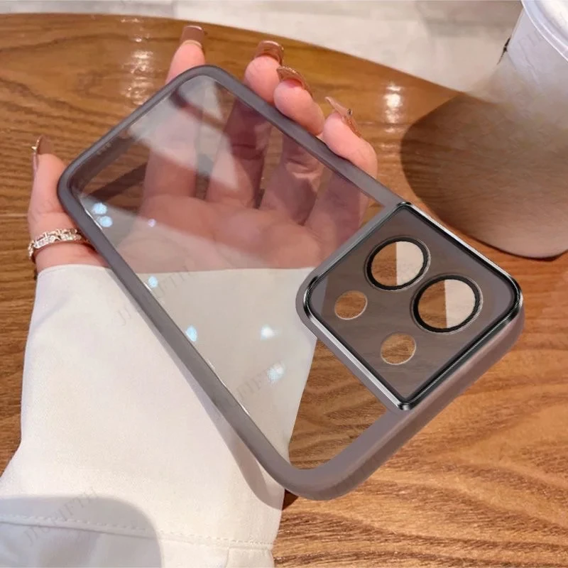 For Motorola G86 Case For Moto G 86 MotoG86 Transparent Silicone Mobile Phone Cases Camera Lens Protective Cover Carcase Coques