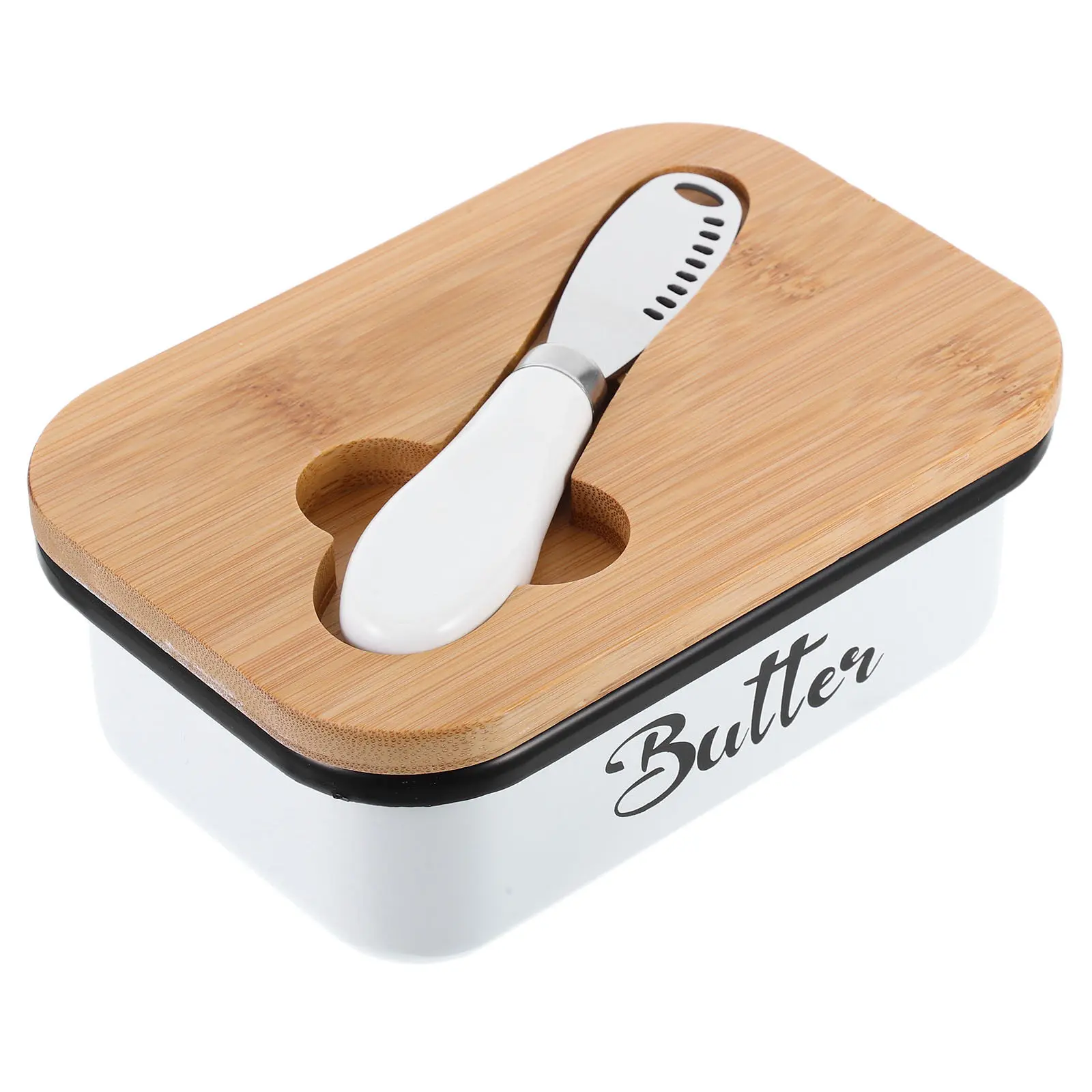 

Metal Butter Dish Airtight Seal Lid Vintage Kitchen Butter Tray Farmhouse Holder Box Cheese Storage Container Cream Cheese Dish