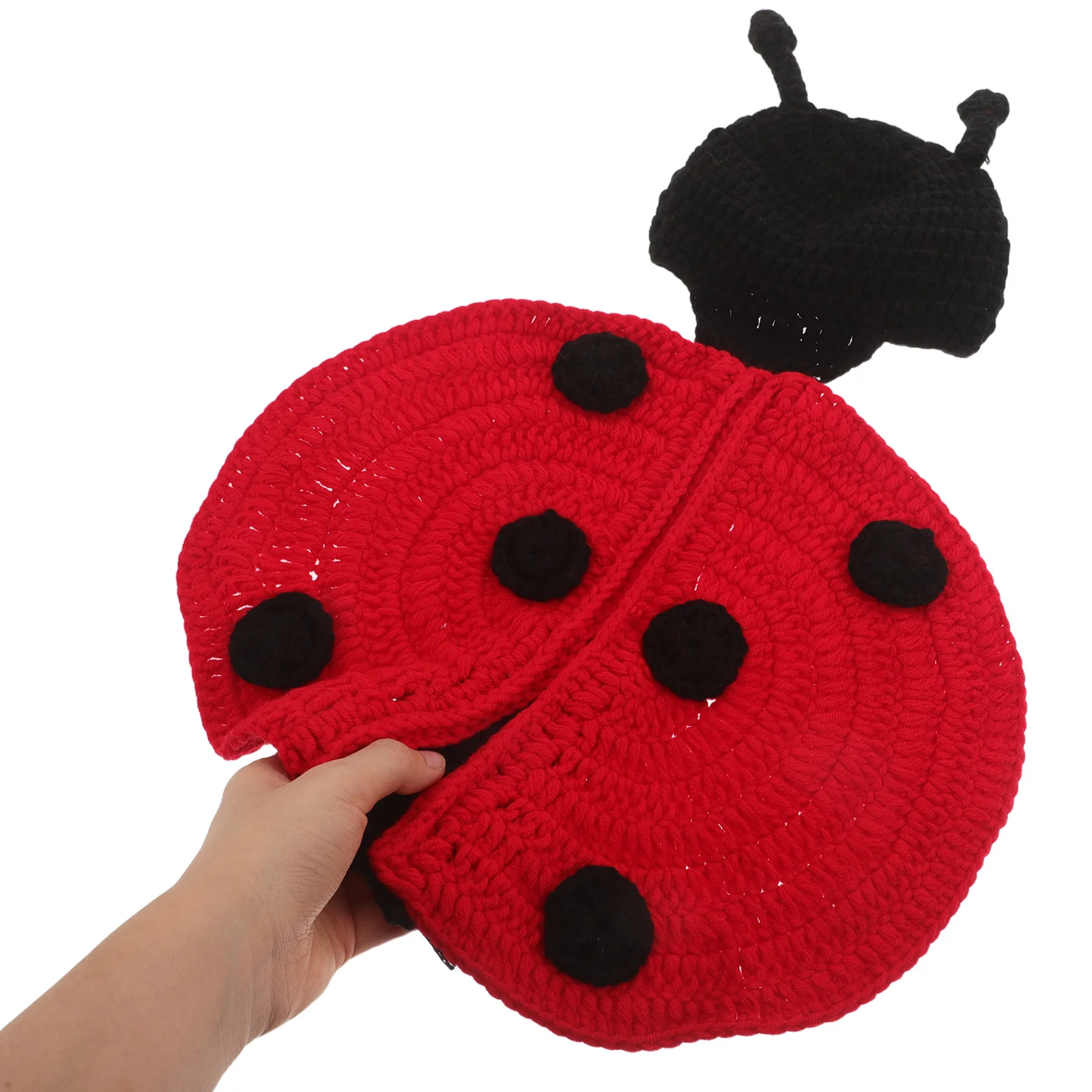 

Newborn Beetle Outfit Handmade Crochet Knit Infant Romper Costume Baby Photography Props Baby Girl Boy Photo Shoot Outfit