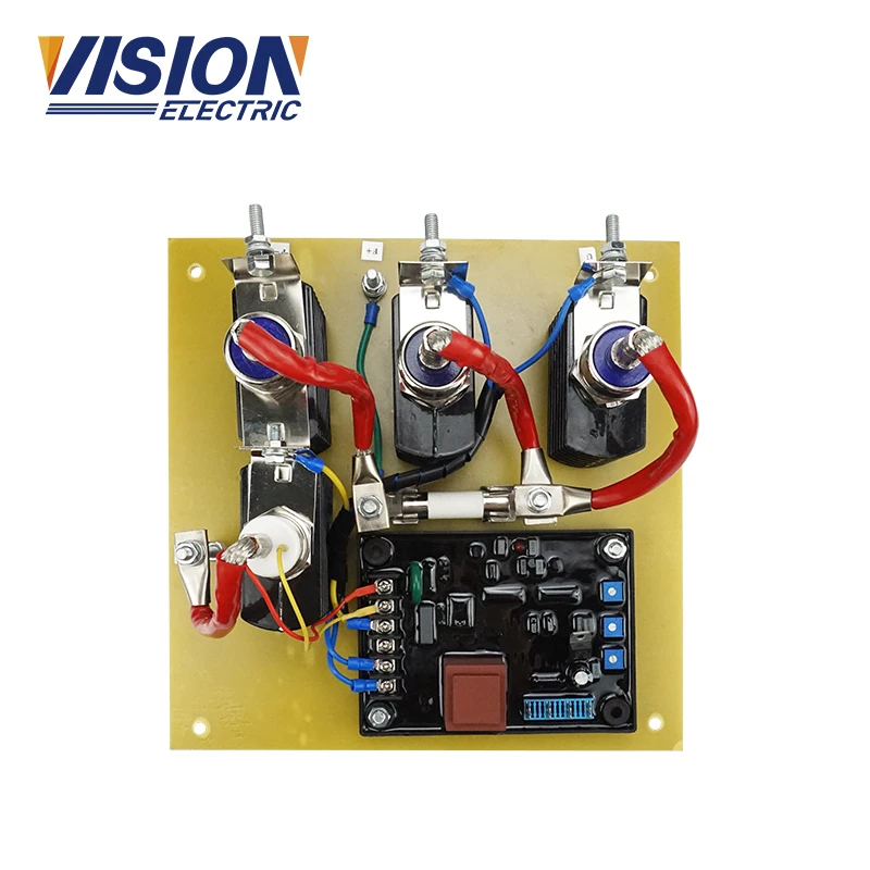 AVR GAVR 100A Automatic Voltage Regulator For Bush Type 3 Phase Diesel Generator 100A Diode AVR For Bush Type Generator