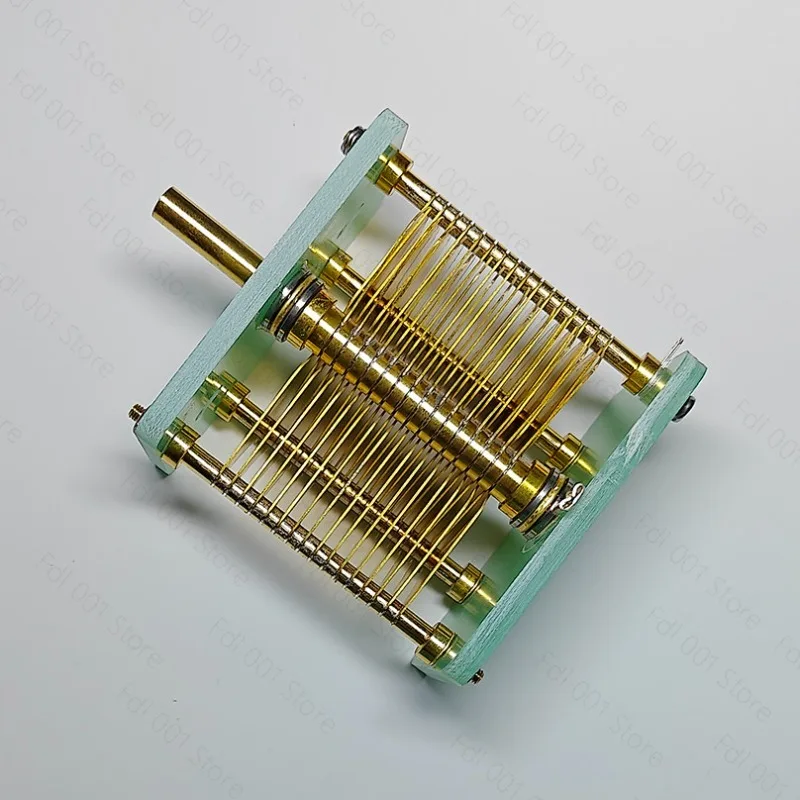 High Power Air Variable Capacitor for Antenna Tuner DIY