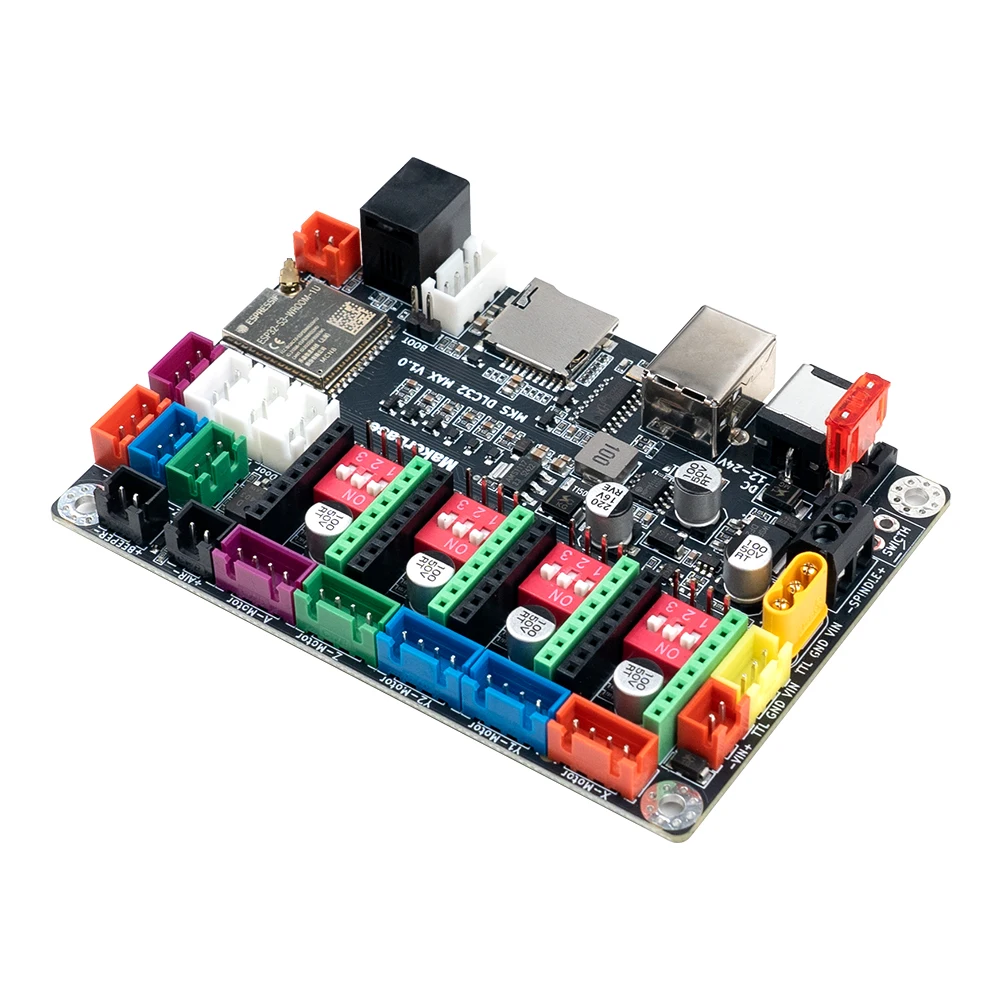 MKS DLC32 MAX Motherboard Laser Engraving Machine 4 Axis Controller For CNC Woodwork Engraver Parts 3.5Inch Screen/TMC2209/A4988 - Image 4