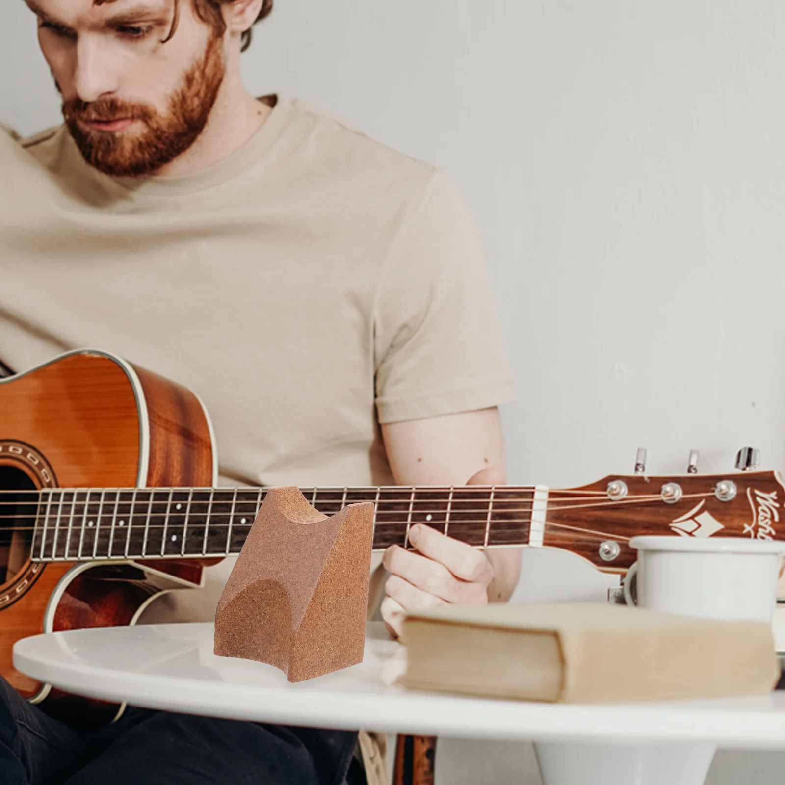 مسند الرقبة دعم حشوات الرقبة الخشبية لصيانة القيثارة باس Luthier مجموعة أدوات إصلاح الغيتار الكهربائي مهد خفيف الوزن