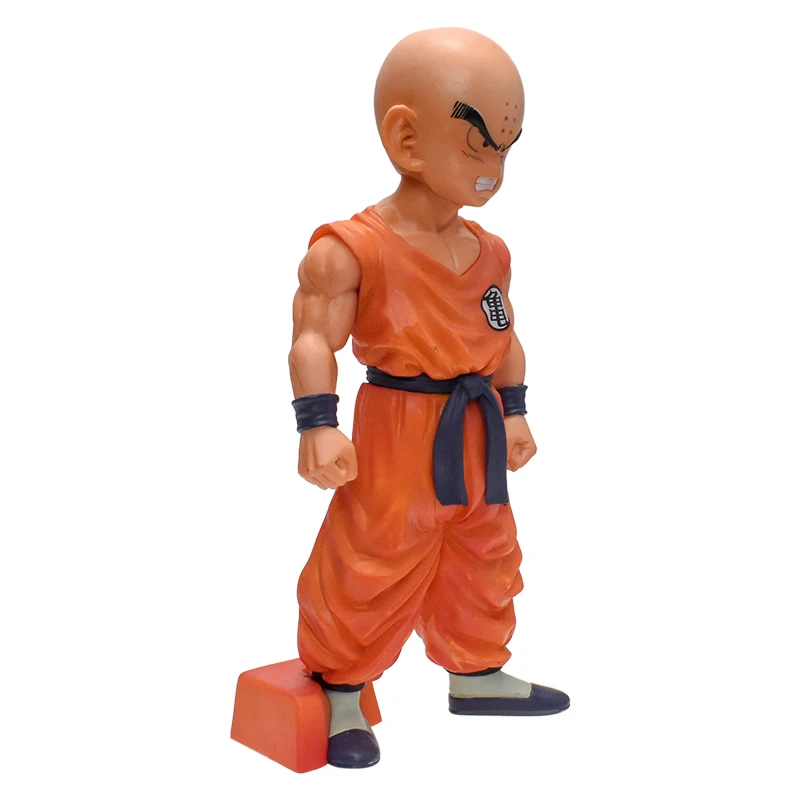 18CM Dragon Ball Z Krillin Anime Figures Super Kuririn PVC Action Figures Desktop Decoration Collection Model Dolls Gifts Kids image 5