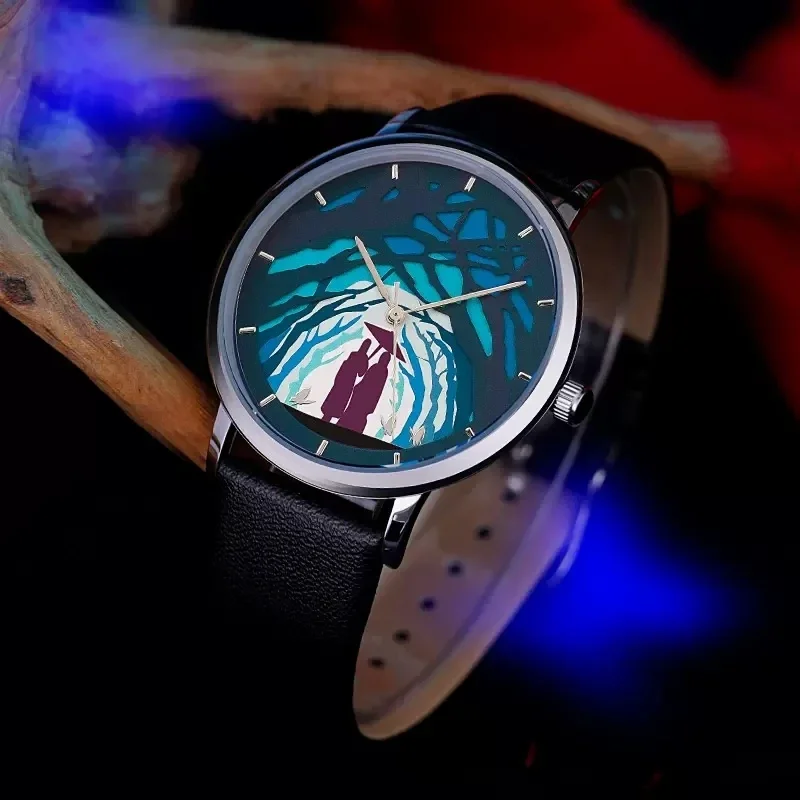 2025 NEW Anime Screen Waterproof Watch Tian Guan Ci Fu Hua Cheng Xie Lian Watches Cosplay Unisex Men Women Student Touch Gifts