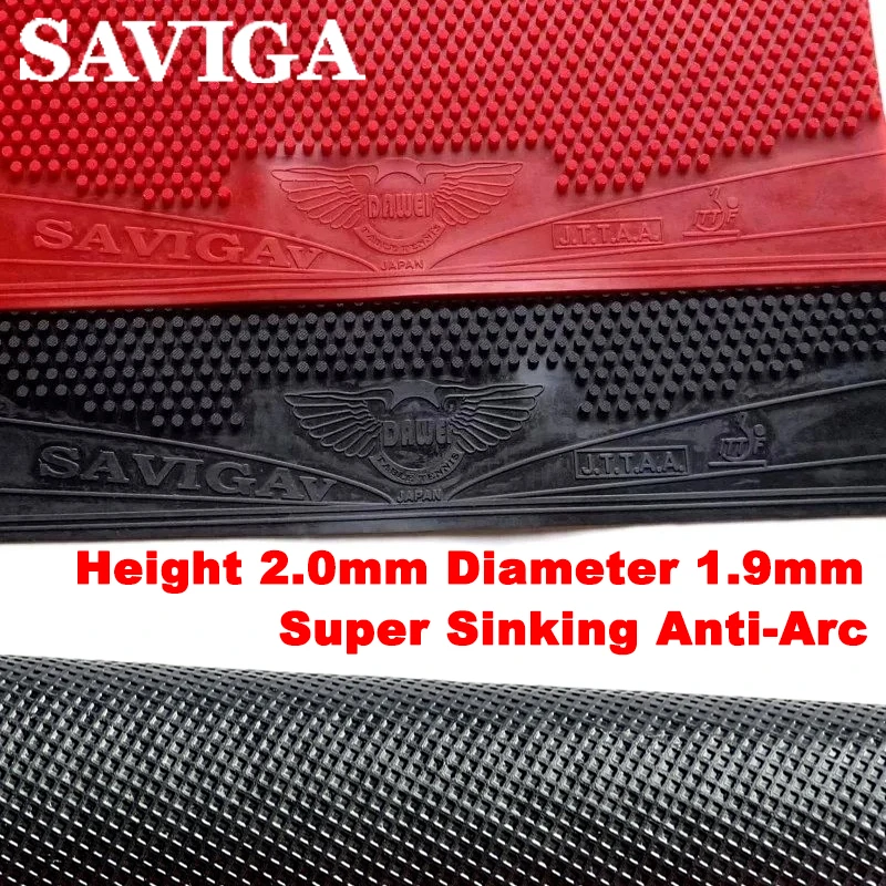 goma-de-tenis-de-mesa-dawei-saviga-ox-long-pips-totalmente-curada-super-sinking-anti-arc-altura-20mm-diametro-19mm