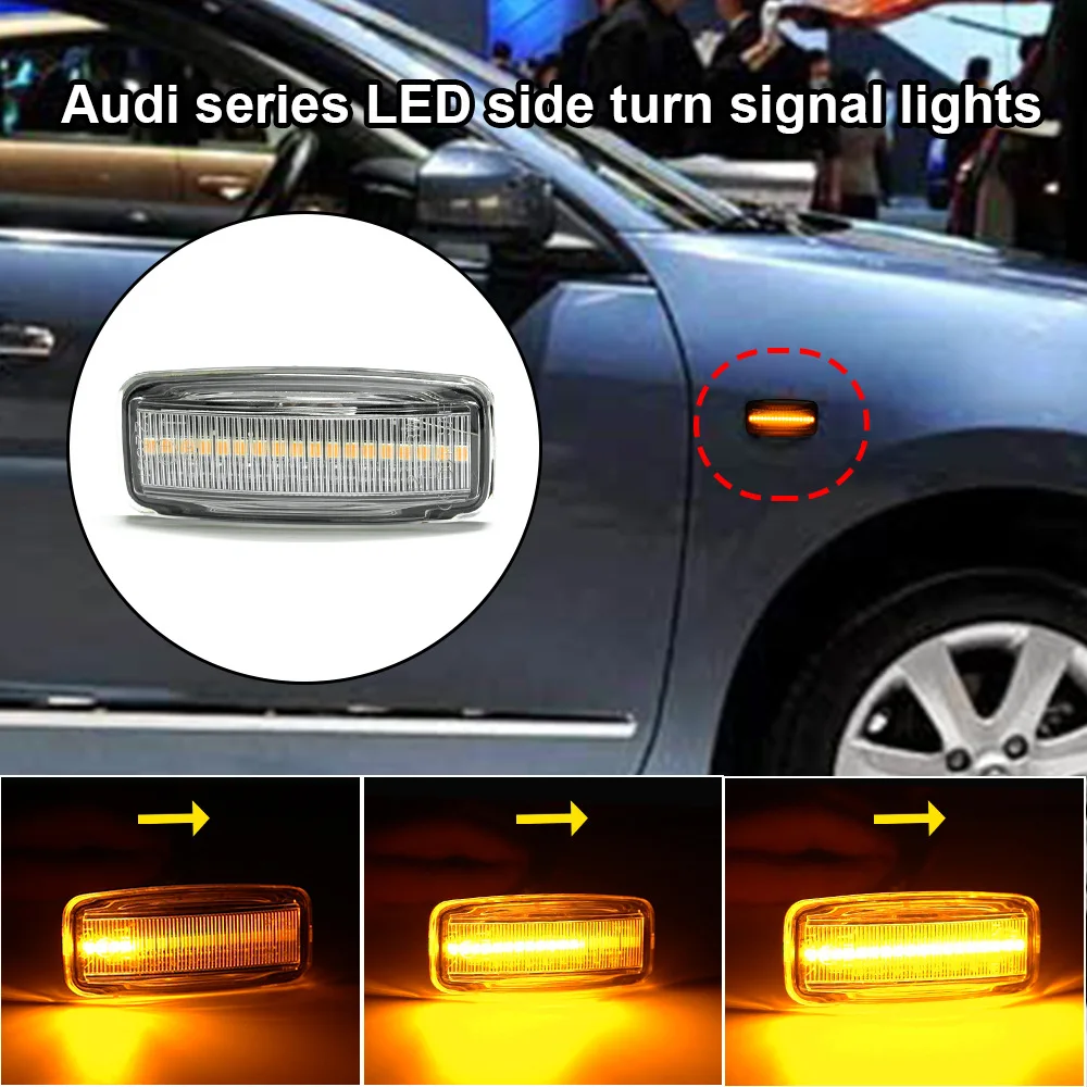 

For Nissan Maxima,fuga,Teana,Sylphy,PULSAR SAFARI side turn signal LED leaf panel edge light