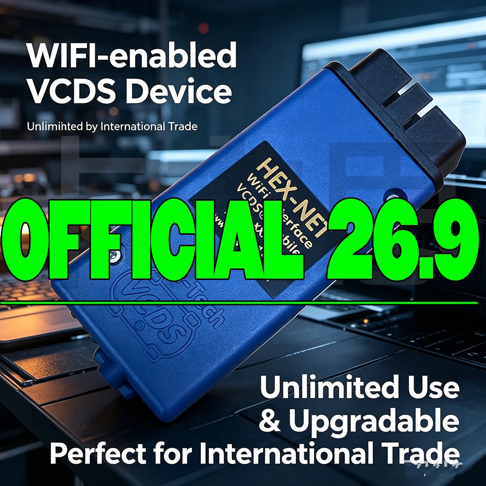 Popular REAL V2 HEX V2 Interface VAG COM Update 26.3 FOR VW For AUDI Skoda Seat Multi-Language Car Autocom Diagnostics VCDS Tool