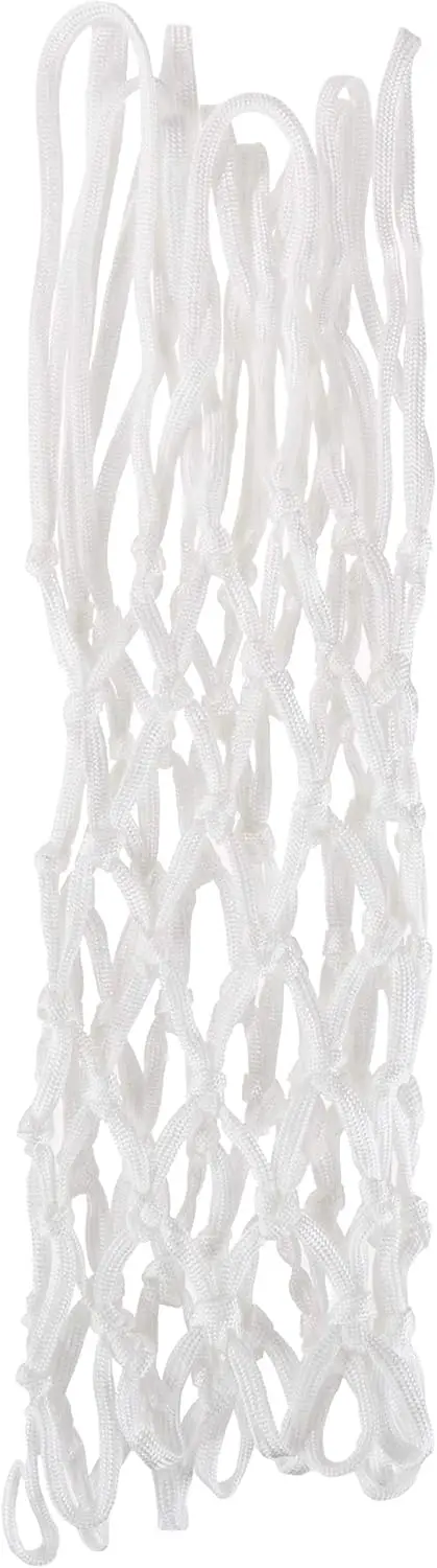 

12-Loop Braided Nylon Basketball Net, 89g, Heavy Duty, Official Size
