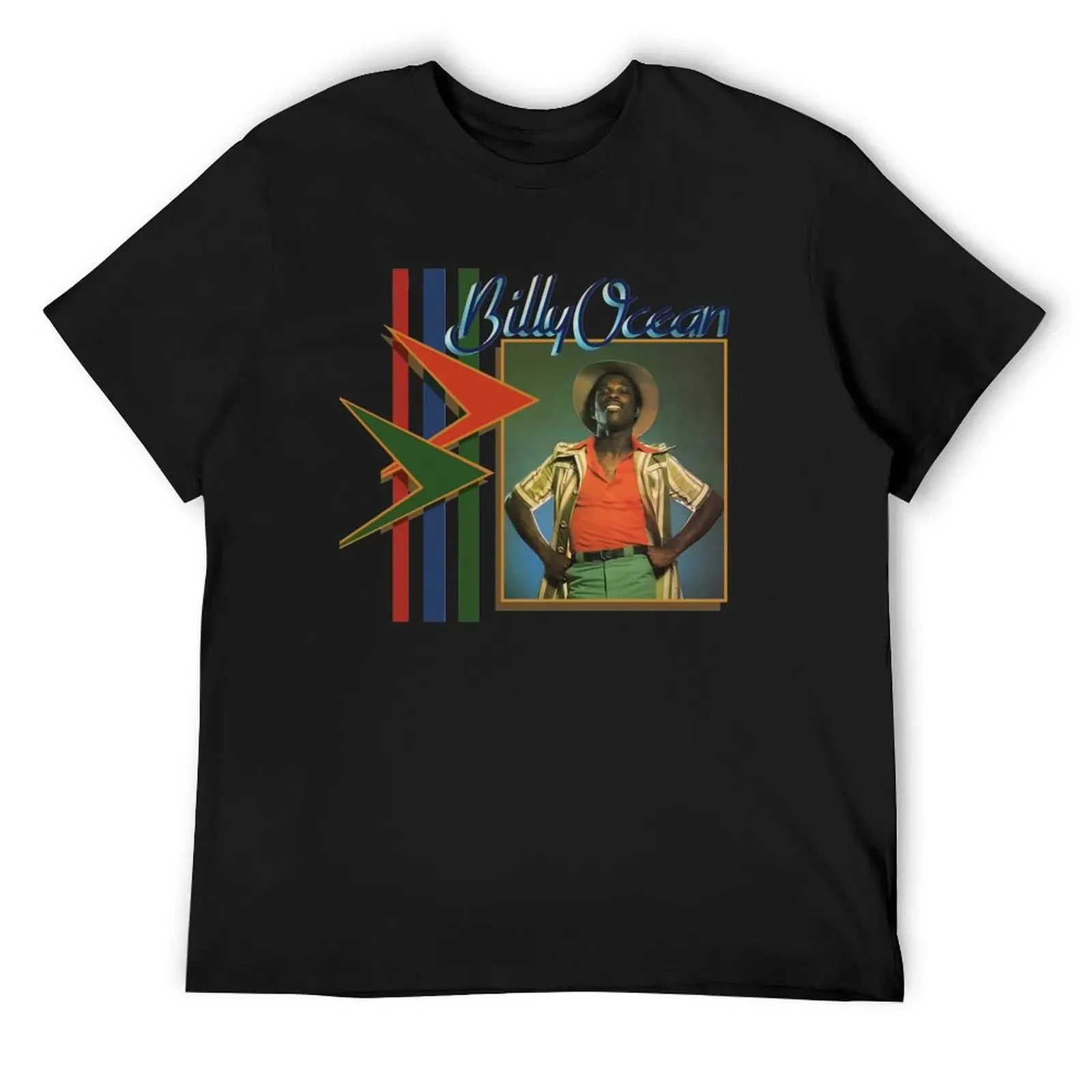

Футболка Billy Ocean, забавные футболки, эстетичная одежда, простые винтажные футболки, набор мужских футболок
