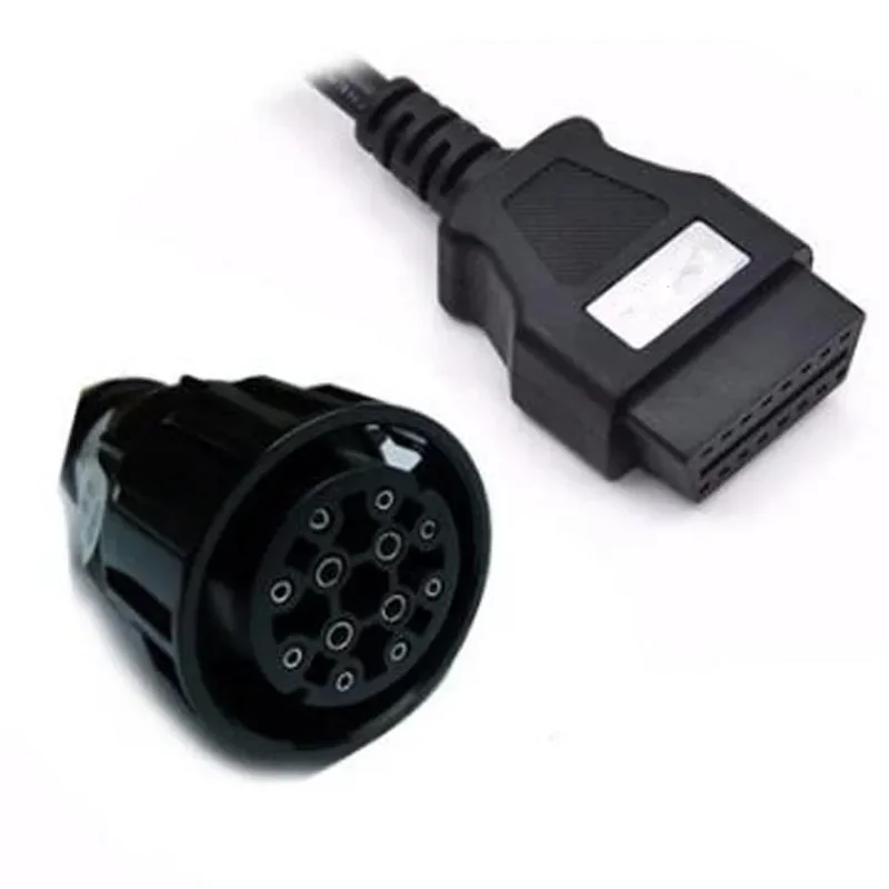 For Man 12Pin to OBD2 16Pin Female Connector DLC OBD OBDII for Man 12 PIN for Man37 pin Truck Diagnostic Extension Cable