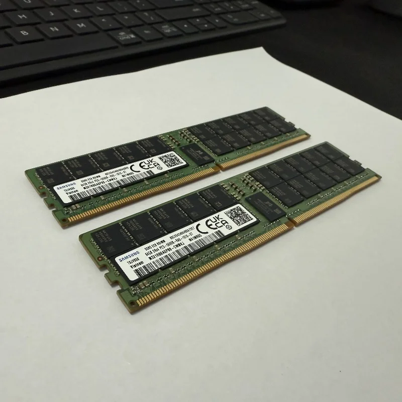 메모리 신제품 PC5-5600B M321R8GA0PB0-CWM RAM 64GB (1x64GB) DDR5 5600Mbps PC5600B 2Rx4 ECC 서버 메모리