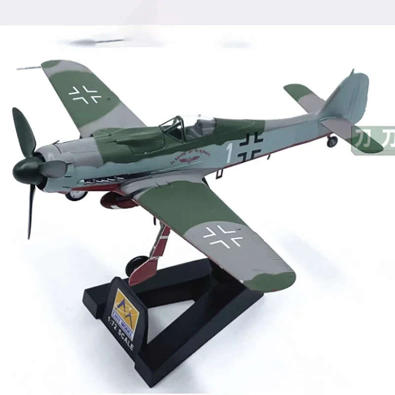 1:72 Scale FW190D-9 Fighter FW190 aircraft Plastic Simulation Aircraft Finished Model Static Decoration Souvenir Gifts For Adult