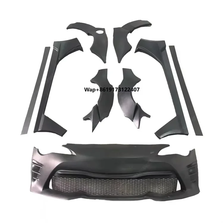 

Обновление до раллийного комплекта кузова в стиле рюкзака для переднего бампера 86, боковые юбки для бровей, Bodykit