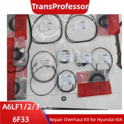 A6LF1 A6LF2 A6LF3 Transmission Repair Overhaul Kit for Hyundai KIA Sorento 6 Speed,TransProfessor Gearbox Seals Gasket