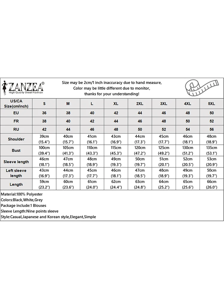 Zanzea-女性の非対称トップス,フレア長袖シャツ,休暇のブラウス,ラウンドネック,十分で軽い,単色,カジュアル,夏のファッション