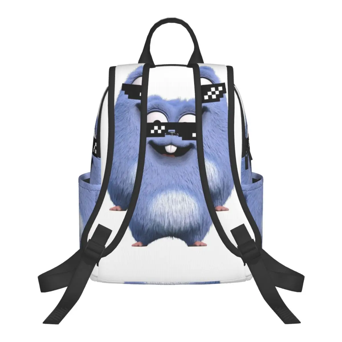 Animation Grizzy And The Lemmings Cartoon Anime Backpack School Bag Hiking Travel Daypack for Fashion Bookbag Shoulder Bags