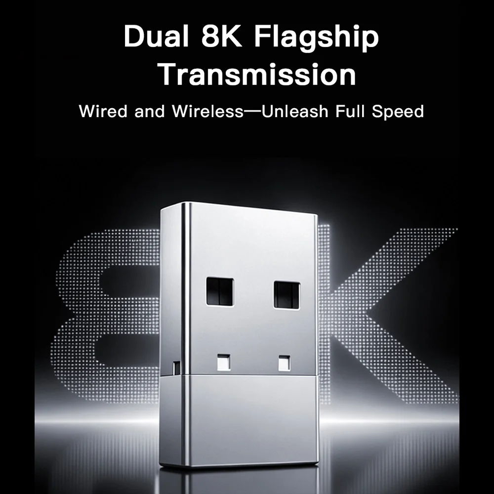 ダーモーシャーク公式ワイヤレスゲーミングマウス PAW3950 30K デュアル8K 2.4GHz RF/BT/有線 トリプルモード 45g 超軽量オフィス用マウス