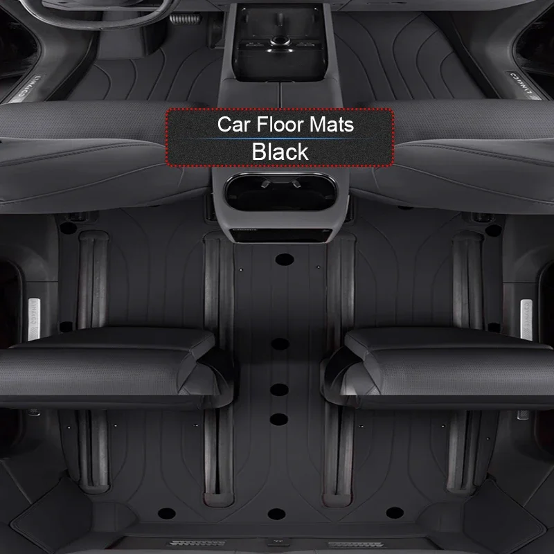 Para LYNK & CO 900 2025-presente alfombrilla protectora de pie de coche antideslizante de cuero de napa personalizada accesorio de almohadilla de suelo impermeable de lujo para automóvil