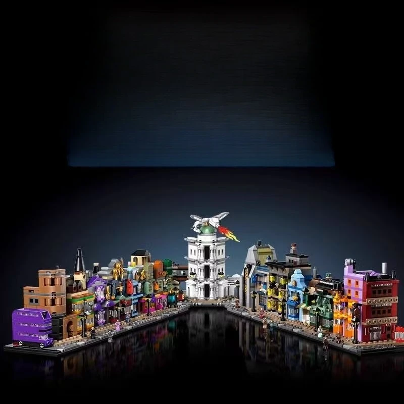

Diagon Alley Street View Shop Model Toys Suitable for Living Room Small Ornaments and Children's Birthday Christmas Gifts