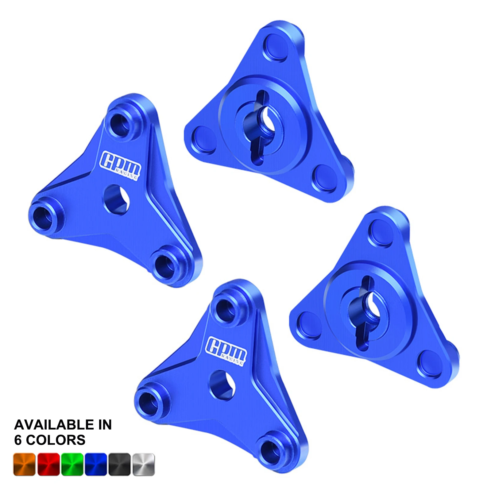 GPM 7075 Alloy Wheel Hexes For TAMIYA 1/10 Hotshot II 2024-58737-A