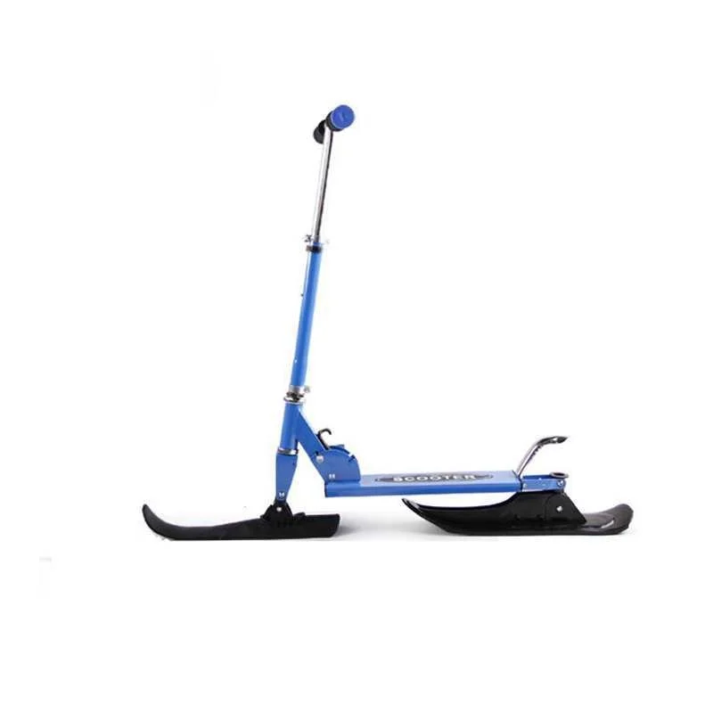 2026 Snow Scooter One-foot Folding style Ski Board Children's Sled Ice Plow Simple Skating for Skiing and Snowboardingpromote sa