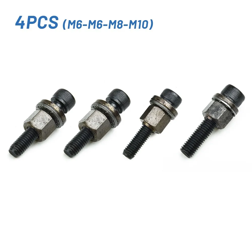 Hand Rivet Nut Tool Replacement Mandrel Head Set for M3 M5 M6 M8 M10 Steel Riveting Nut Poles for Manual Riveter Applications