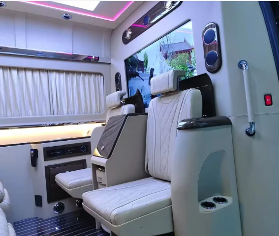 YLC 2026 Full Range VIP Sales Luxury Auto Interiors Car Partitions Mercedes Sprinter Complete Interior Upgrade