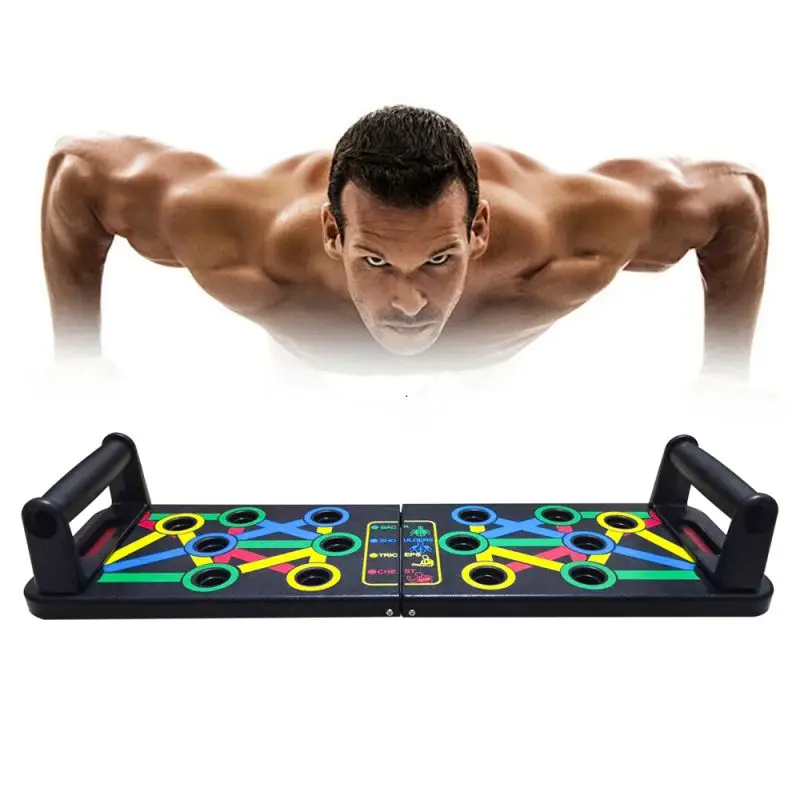 14 in 1 Push-up Board Sport Workout Fitness Gym Equipment Push Up Stand for ABS Abdominal Muscle Building Exercise arm muscles