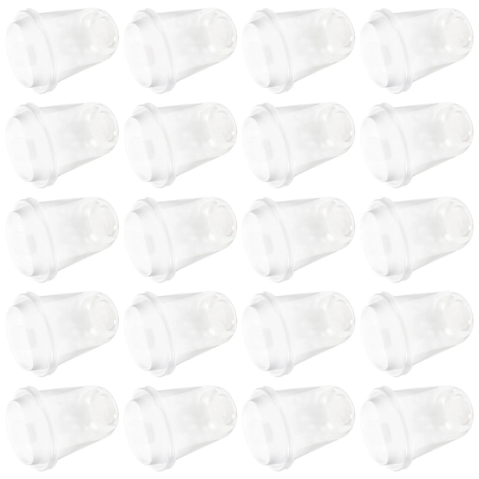50Pcs Clear Disposable Coffee Cups 380ml Plastic Takeaway Cup with Sip Lid Iced Cold Drinks Smoothie Tea Transparent Coffee Cup view 6