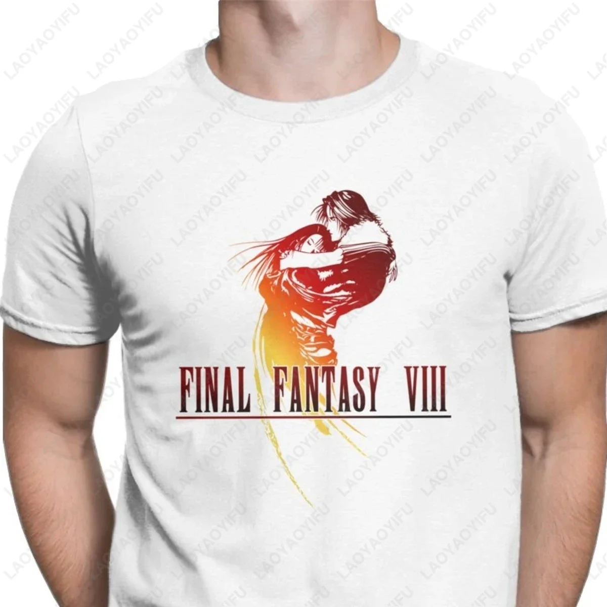 FF VIII Tシャツ メンズ レジャーシャツ Oネック ファイナル