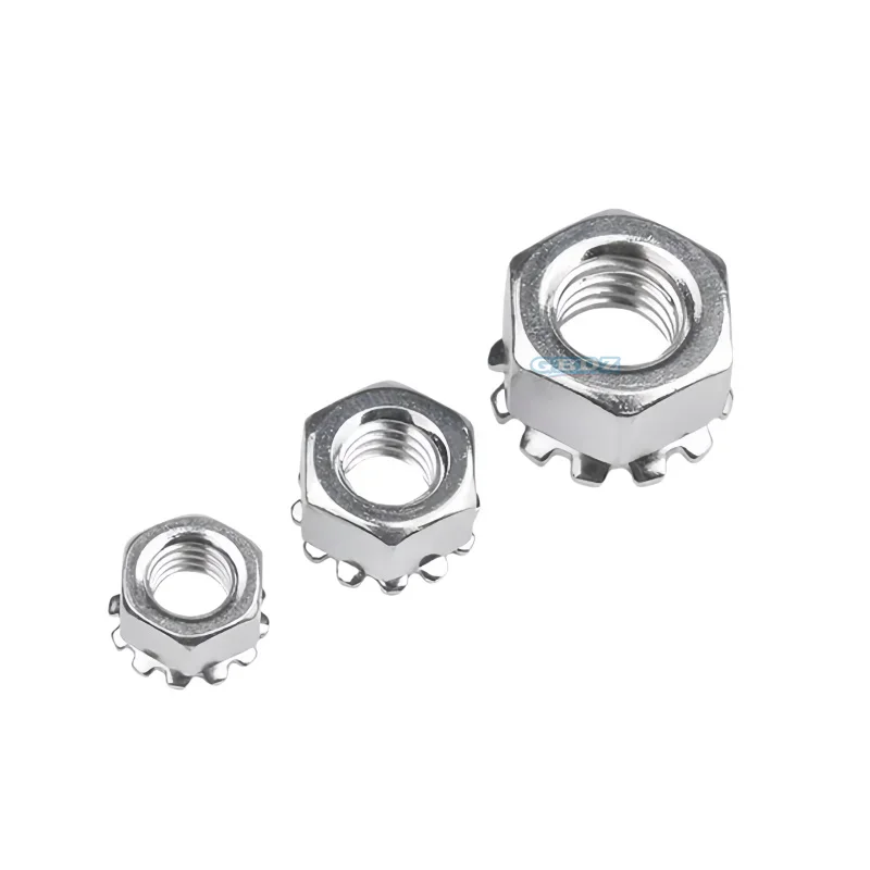 Рисунок 3 - Гайка K-типа из нержавеющей стали