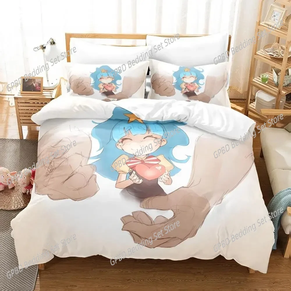 

Zombie Land Saga Comfortable Duvet Quilt Cover Pillowcase Bedding Set Children Bedroom Decoration Home Textile