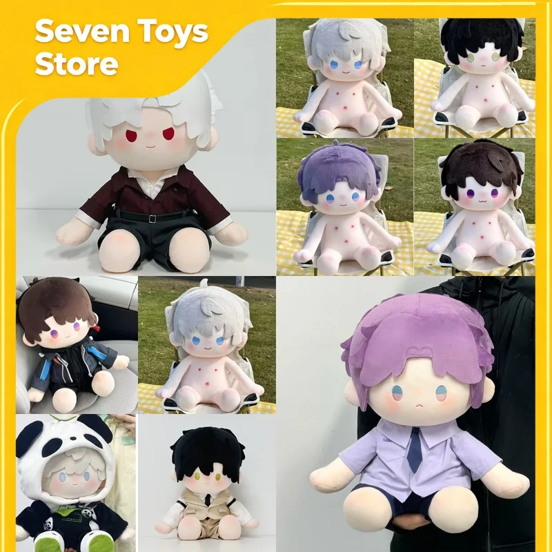 Love And Deepspace 40cm Plush Doll Anime Periphery Sylus Xavier Rafayel Zayne Cute Cotton Dolll With Clothes Pillow Toy Gifts