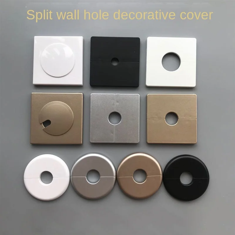 Supplies with Outlet Hole with Rubber Pad 86Type Cable Cover Decorative Cover Cable Socket Panel Wall Blank Panel