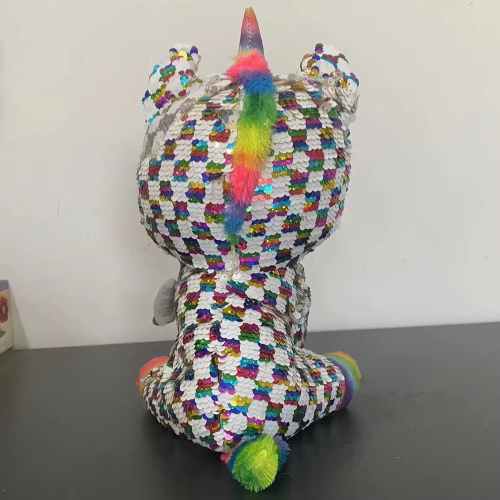 27 سنتيمتر تاي قبعة بوس ألعاب من نسيج مخملي كوزمو الترتر يونيكورن دمية الحيوان أنيمي جمع