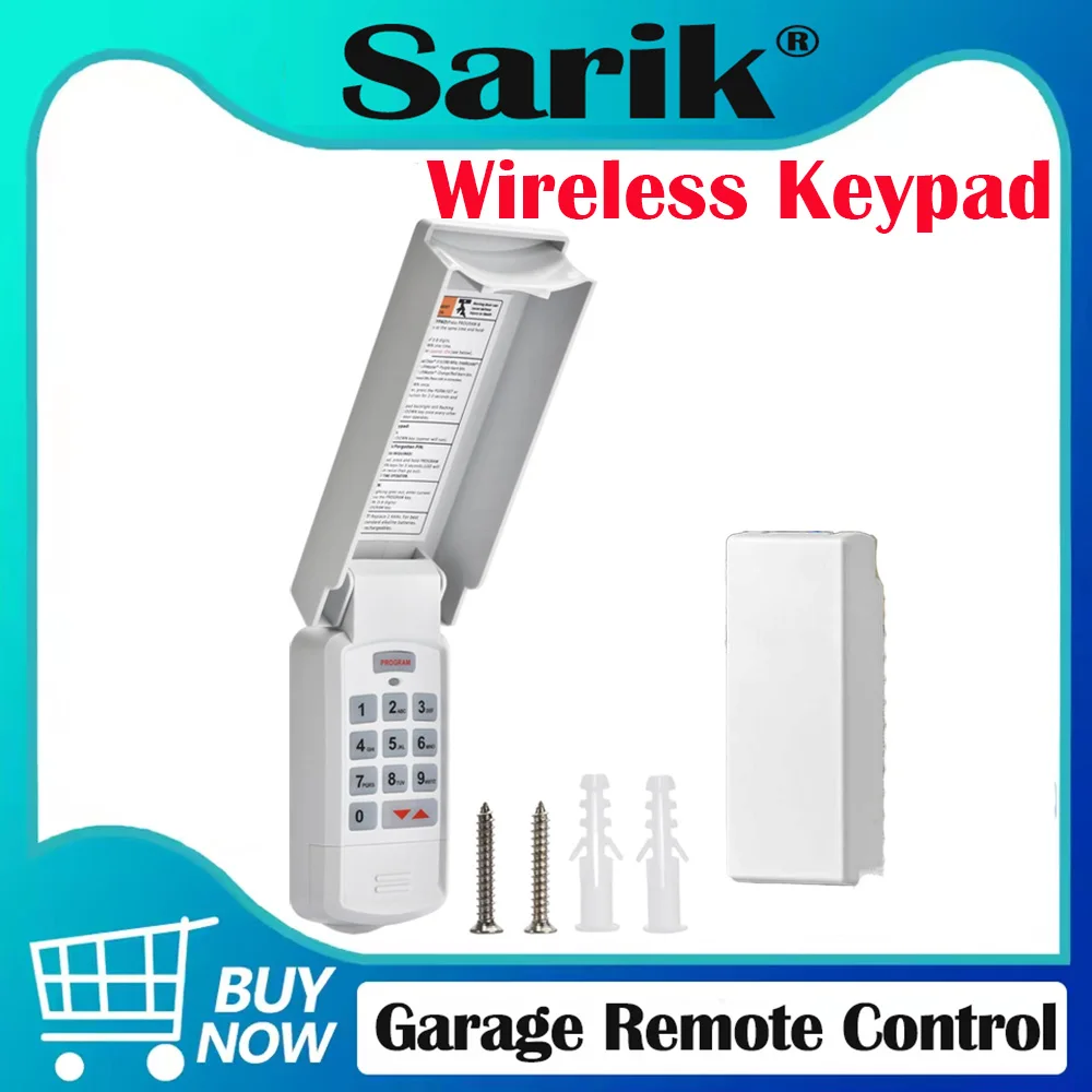 

Garage Door Keypad Intelli Code for Genie Overhead Door Remotes Wireless Gate Openers