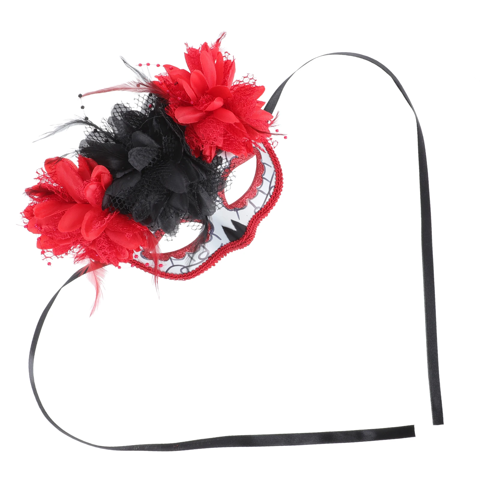 

Ghost Mask Plastic Lightweight Durable Creative Masquerade Masks Party Gifts Women Girls Cosplay Halloween Decor Accessories