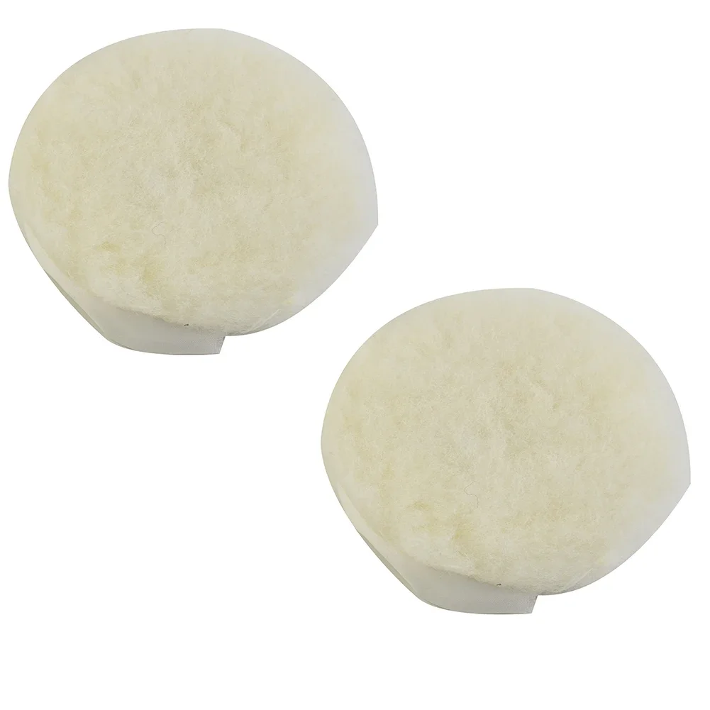 Set Buffing Pads 5inch 6Pcs Accessories Bonnet Buffing Wheel Pad Buffer Lamb Wool Polisher Polishing Practical