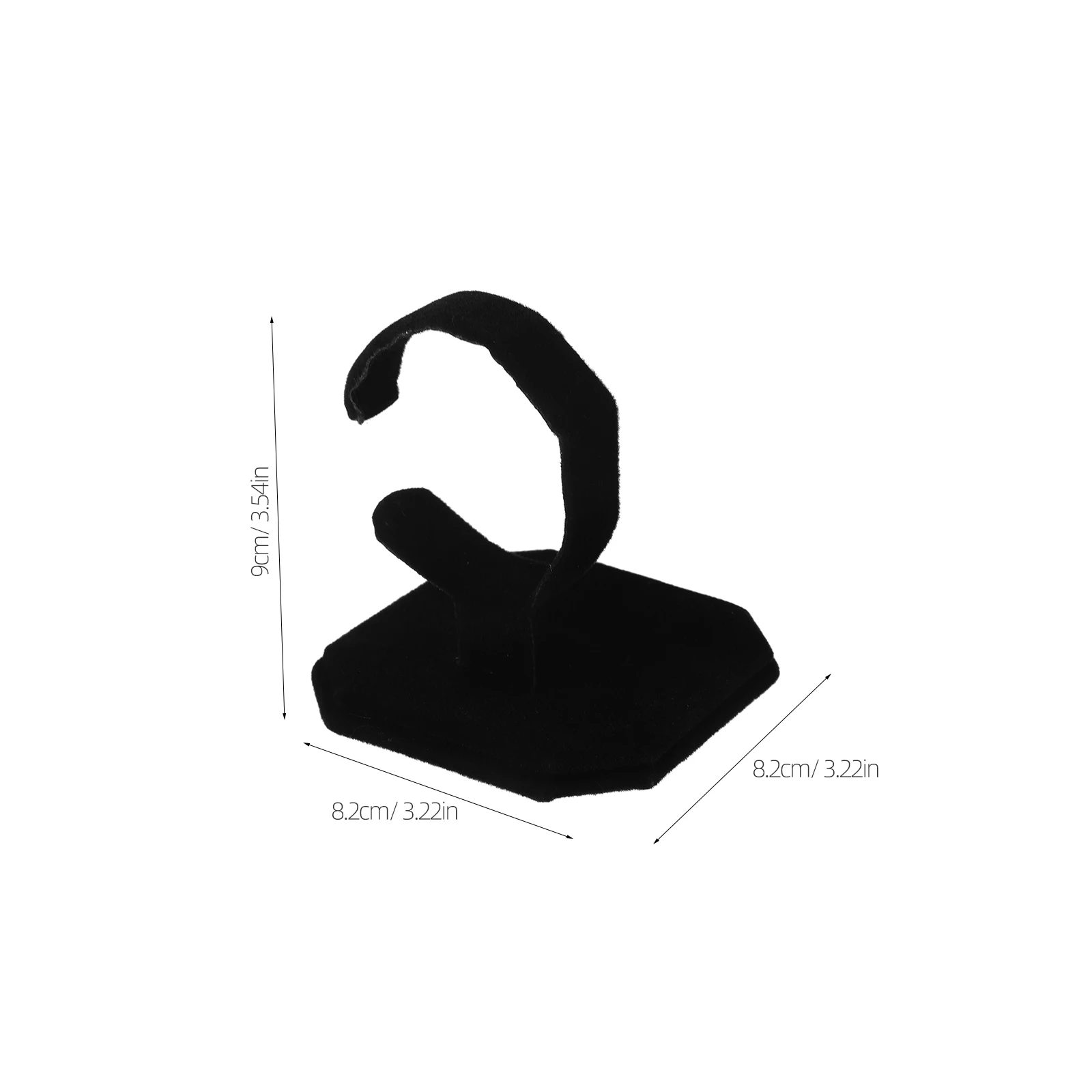 

3pcs Watch Display Rack C-Shaped Jewelry Organizer Stand Bracelet Holder Storage Bangle Display Stand Watch Bracelet Holder