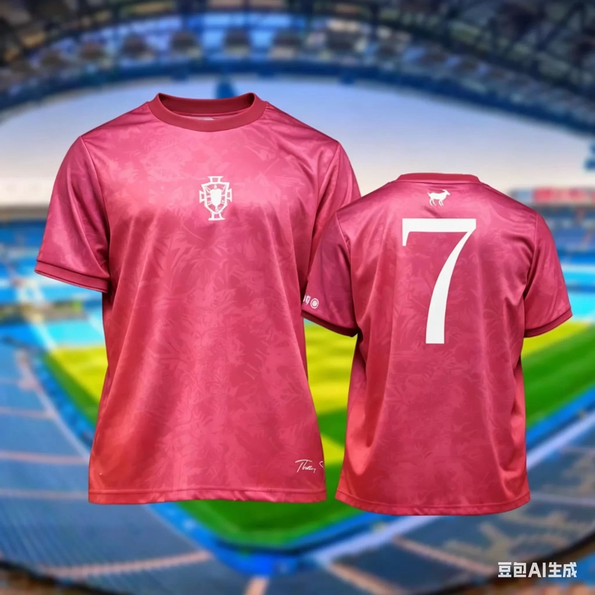 Familien-Partnerlook 2026: Neues Cristiano Ronaldo Gedenk-Fußballtrikot – Atmungsaktives Spezial-Set für Erwachsene und Kinder – Detail 7