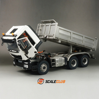 Scaleclub RTR livery version 1/14 6x6 full metal hydraulic 3-way dump truck truck model