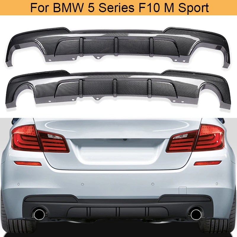 

ABS Rear Bumper Diffuser Lip Spoiler for BMW 5 Series F10 M Sport Sedan 2012-2016 Car Rear Diffuser Lip Spoiler