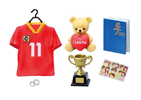 Origineel Japan Re Ment schattig anime figuur mannenkamer appartement meubilair Kawaii miniatuur item beeldje speelgoed pop decor model