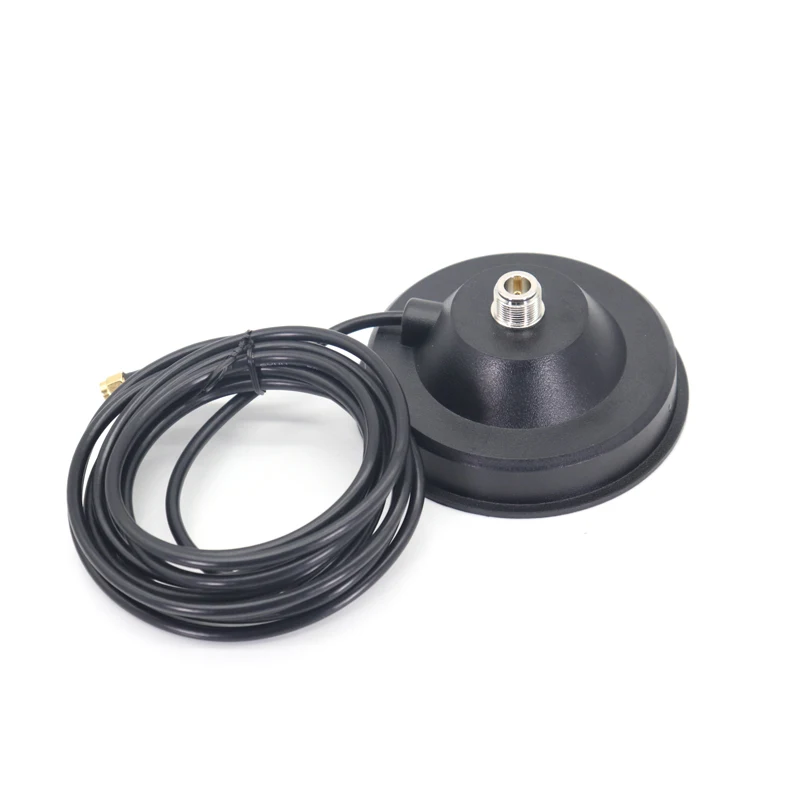 Strong Magnetic Base Large Sucker With 3 Meters Extension Cable RG58U SMA/N Male Connector for Outdoor Long Range Antenna