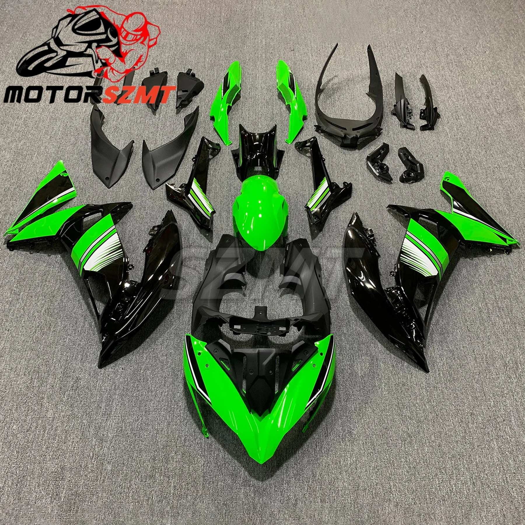 High quality Motorcycle Fairing Kit fit for Kawasaki Ninja 650 2017-19 EX650 ER6F 2017 2018 2019 Fairing Black Pink pour year
