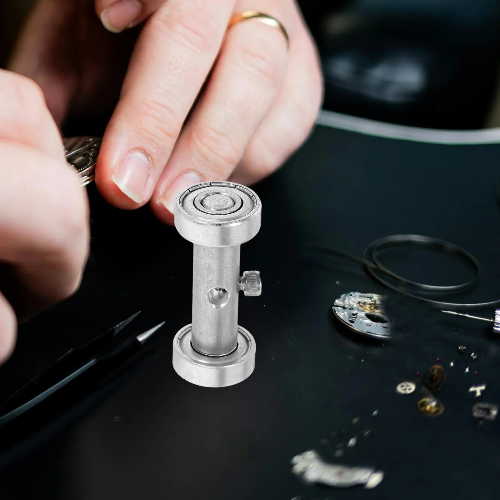 Watchmaker Screwdriver Sharpener Precision Grinding Roller Tool for Watch Repair Maintenance