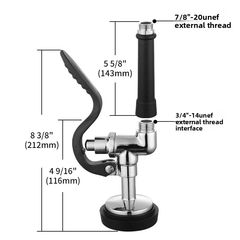 Rubinetto per spruzzatore da cucina in ottone di qualità, rubinetto per lavello, ugello estraibile, beccuccio per doccia, testa di ricambio, accessori per rubinetti da cucina